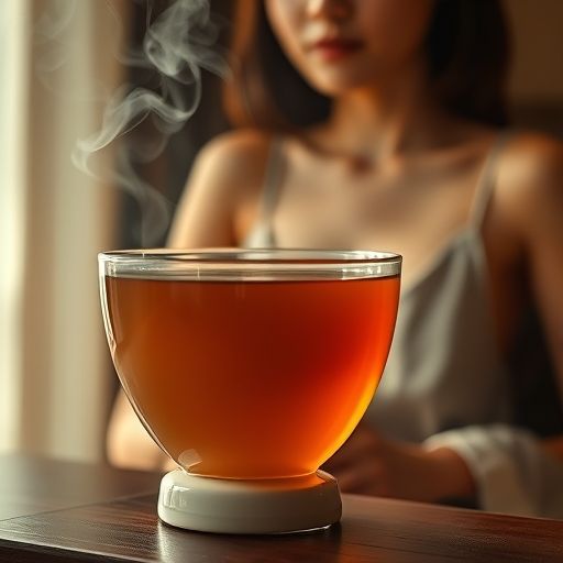 茶汤的细腻质感