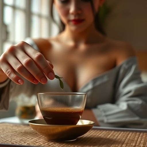 茶艺师优雅泡茶