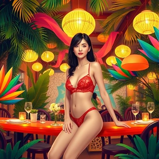 98场热带之夜派对场景