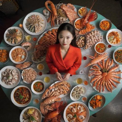 诱人的海鲜大餐