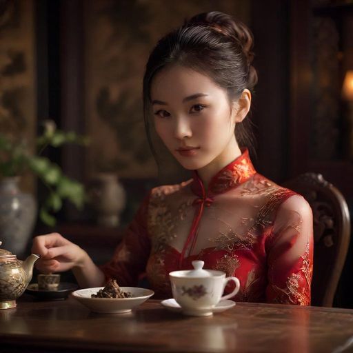 一品香52qm精致茶歇示意图