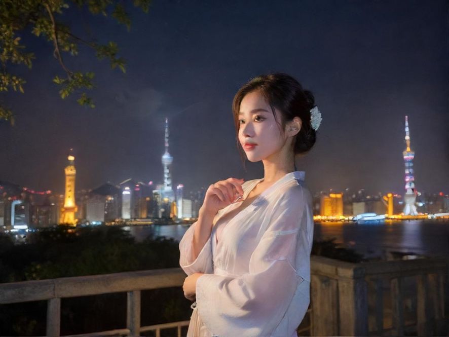 夜晚街头一处低调隐蔽的会所入口