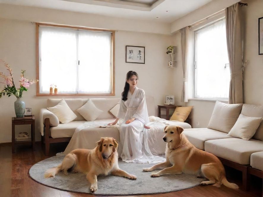 广州白云区犬马之家大堂，奢华而私密，营造出尊贵的氛围