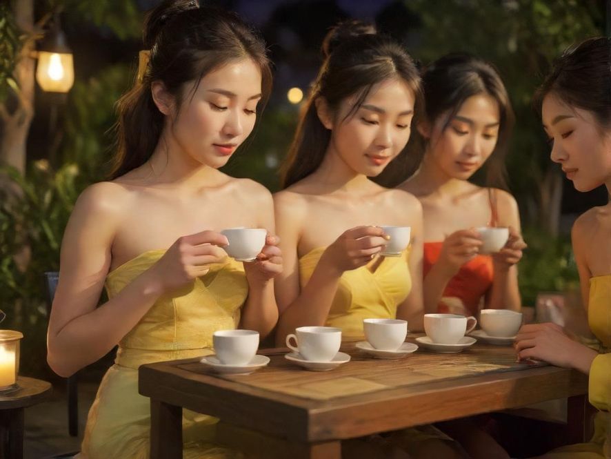 广州新茶品鉴户外场景