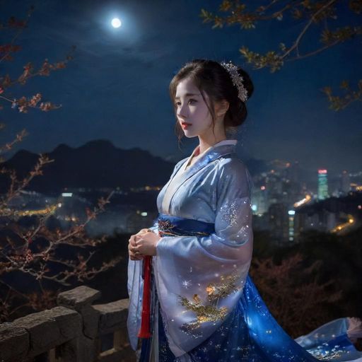 深圳南山现代会所夜景