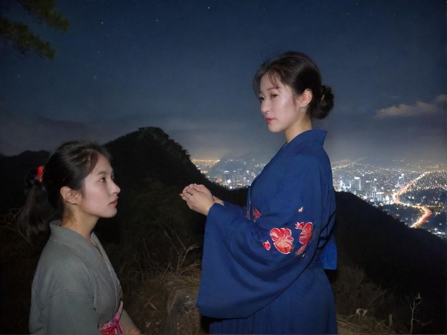 深圳南山繁华夜景