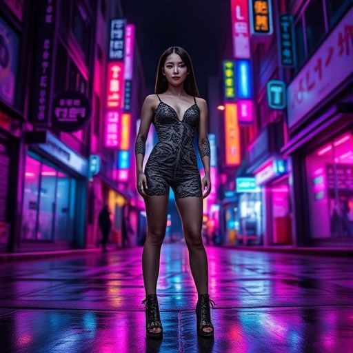 广东夜色下的神秘入口