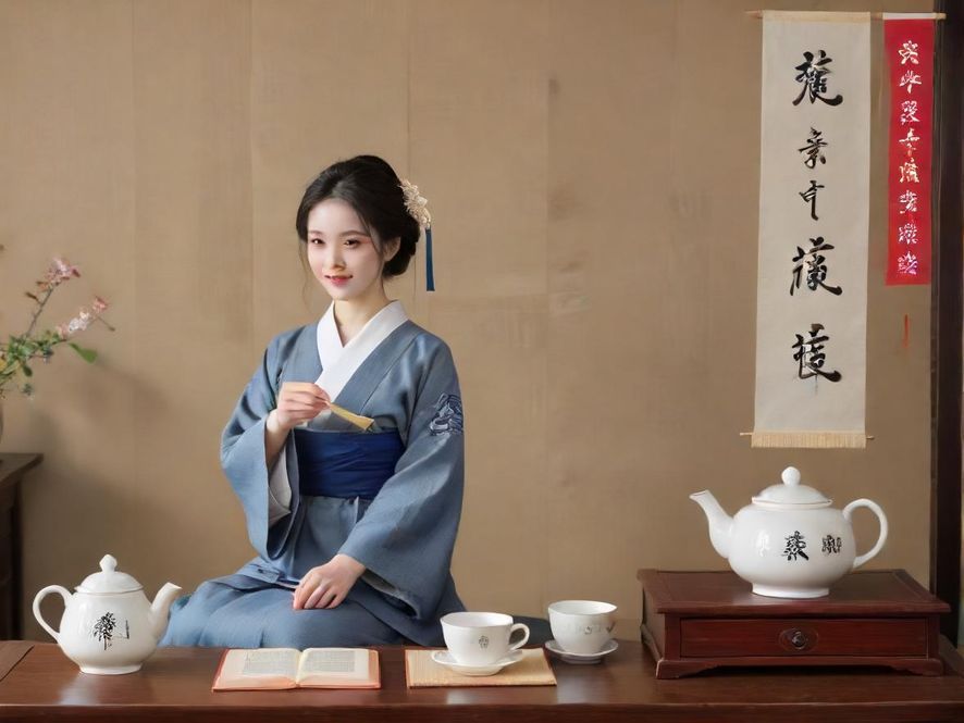 广州高端品茶工作室的雅致内景