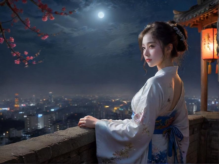 增城夜场会所夜景氛围图