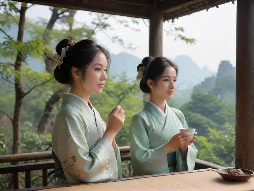 深圳茶艺师表演冲泡过程