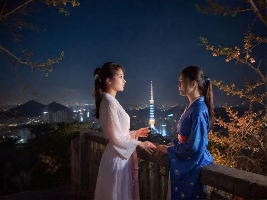 东莞某桑拿会所夜景