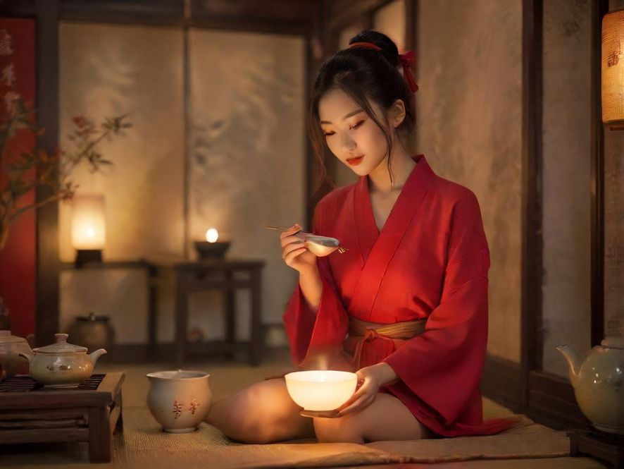 东莞品茶会所茶艺表演场景