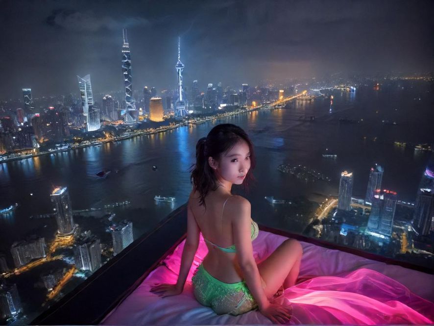 广州繁华夜景，璀璨夺目，等待你去探索