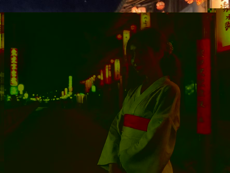 夜场桑拿会所夜景