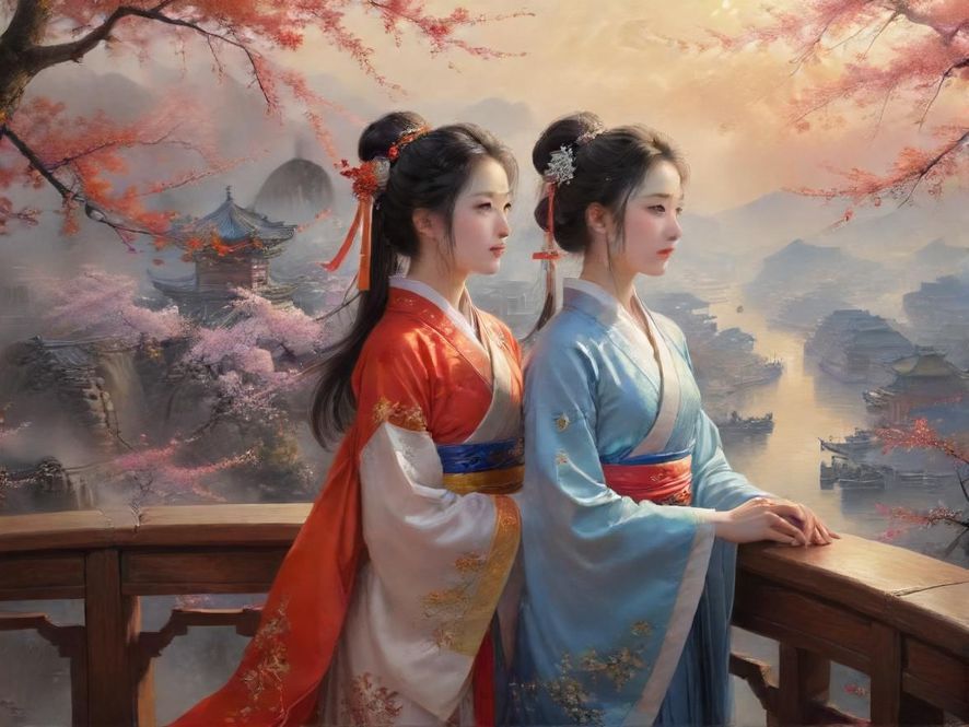一处奢华的会所大厅，光线柔和，几位衣着优雅的女性正在轻声交谈，营造出一种高端休闲的氛围。
