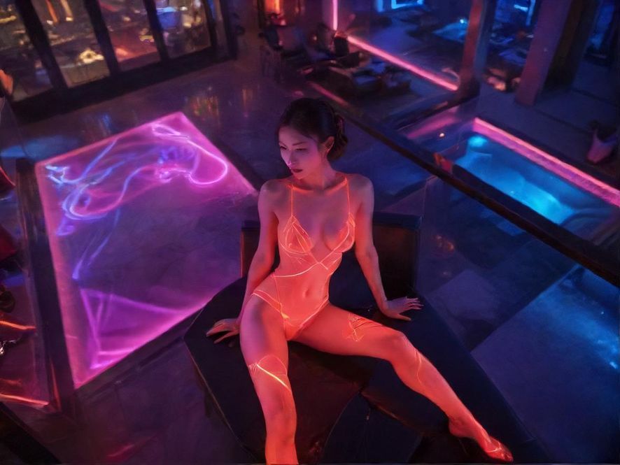 深圳夜生活会所内部场景
