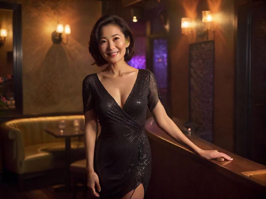 一位成熟女性露出亲切迷人的笑容