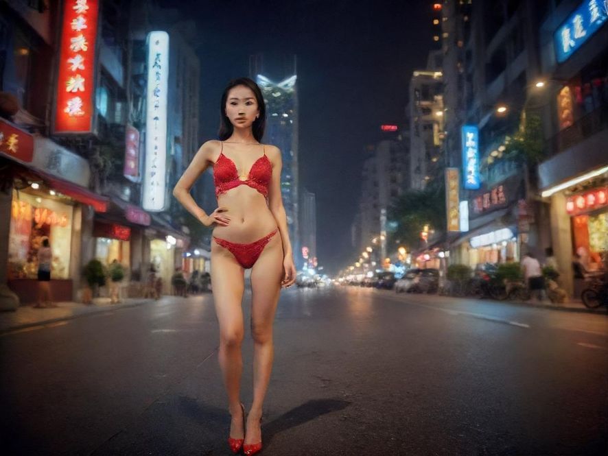 广州白云区夜景