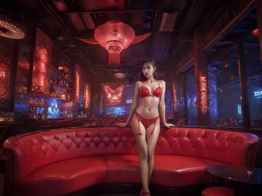深圳夜场会所现代设计风格