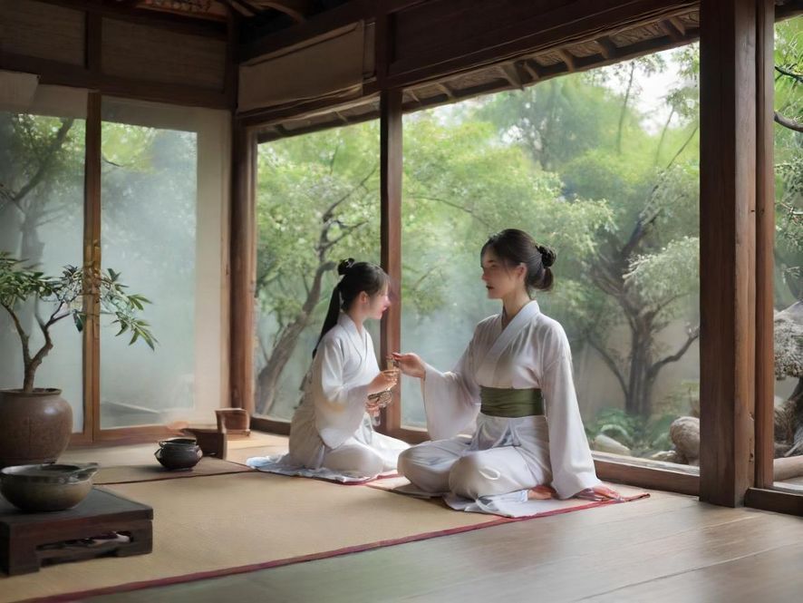 深圳私密茶室一角