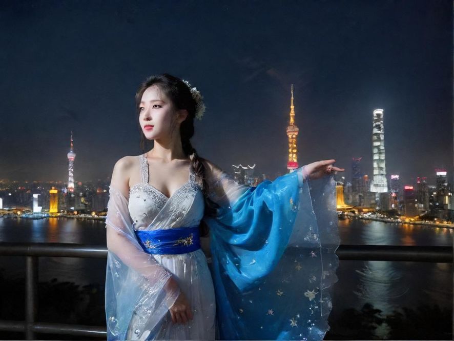 广州城市夜景