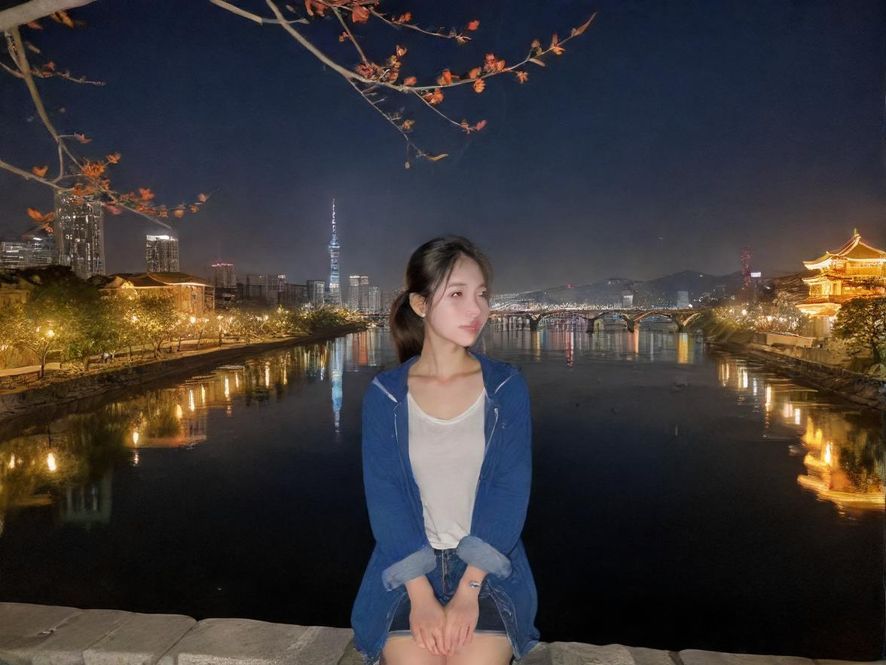 广州夜场会所夜景实拍