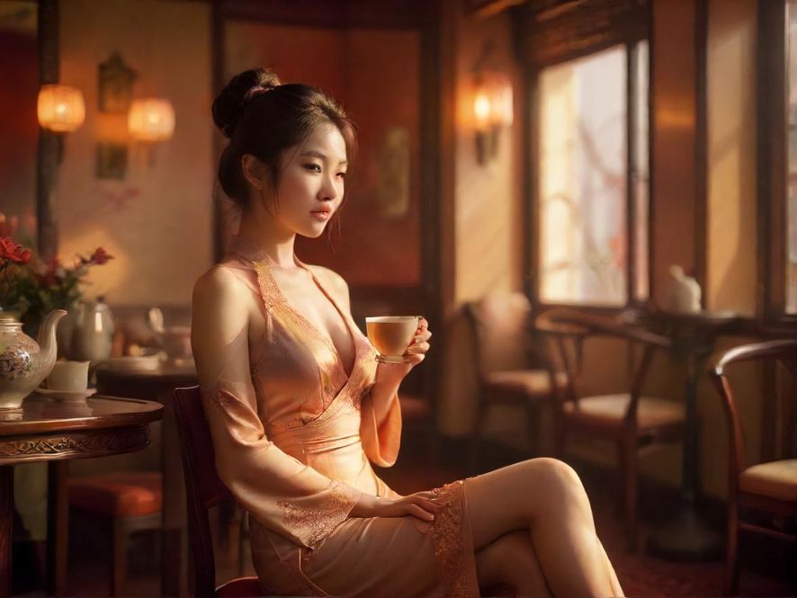 深圳龙岗喝茶私密茶室氛围