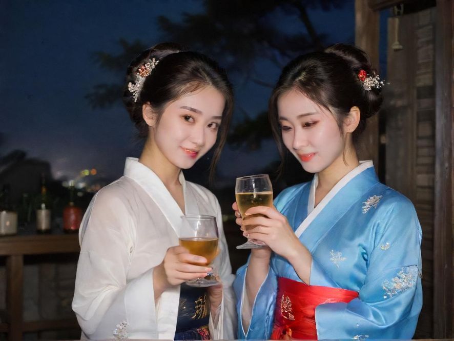 广州夜场的局部特写