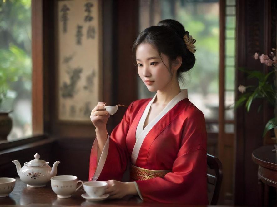 深圳私密茶社古典风格装饰