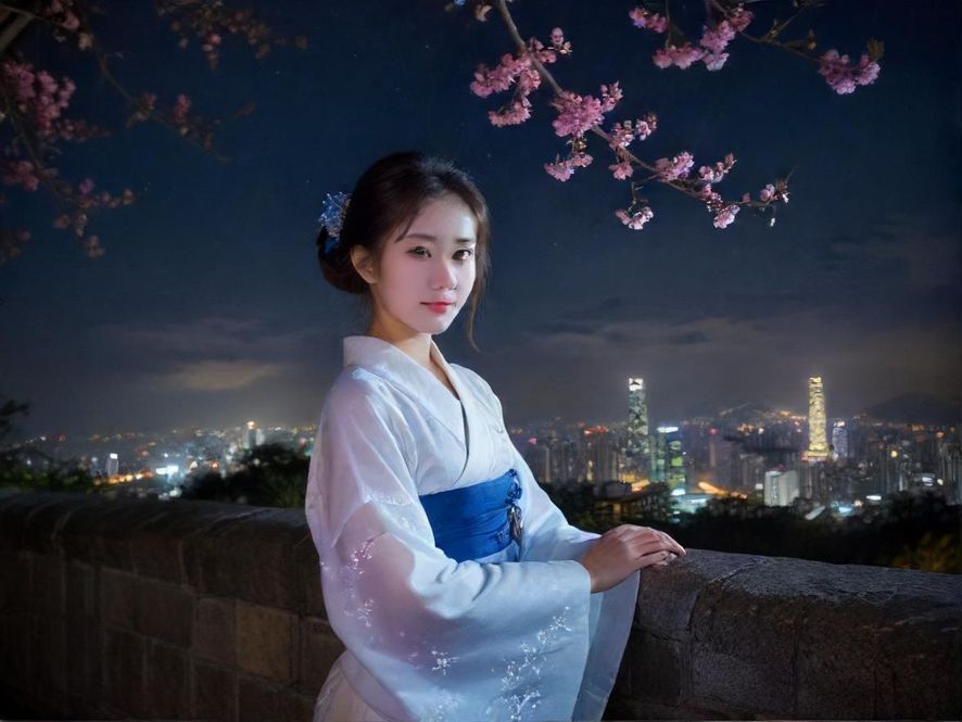 深圳夜场会所夜景外观