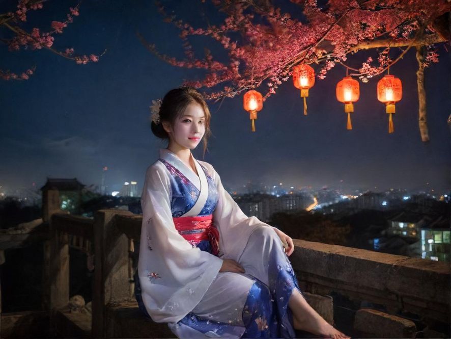 广州夜场会所入口夜景展示