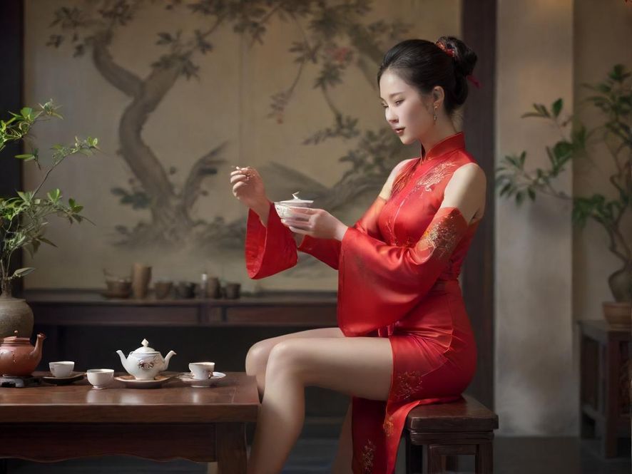 深圳高端品茶会所场景图