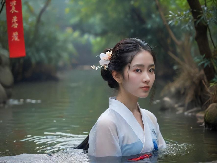 广州桑拿会所内,一位面容姣好的服务人员在柔和灯光下微笑