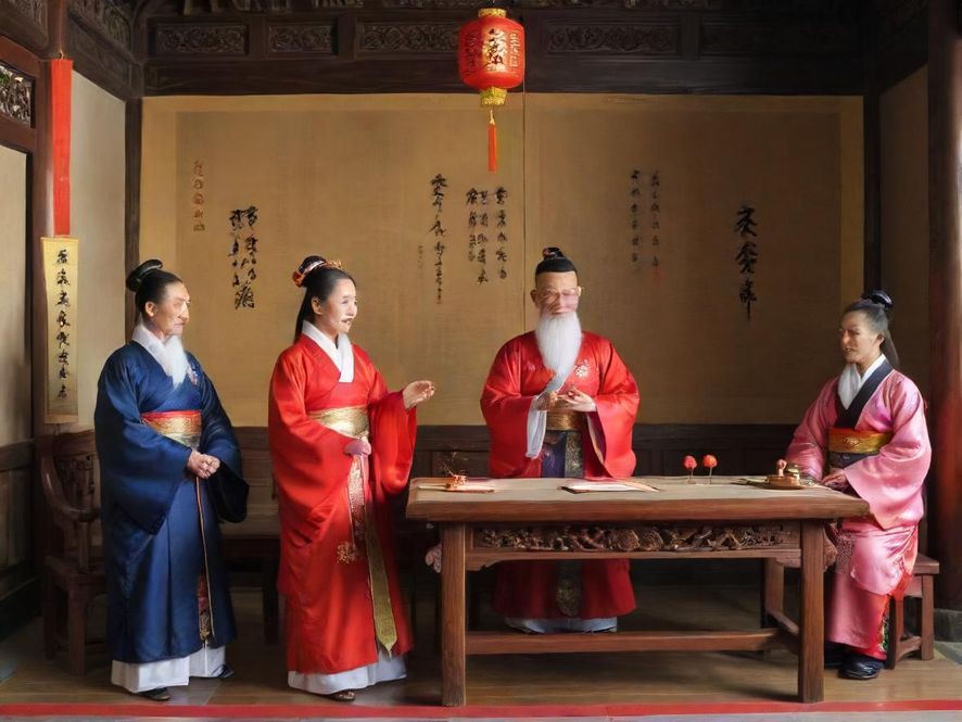 高端会所大堂,一位身着制服的优雅接待员,面带微笑,手势轻柔地引导客人,背景是精致的装潢和柔和的灯光。