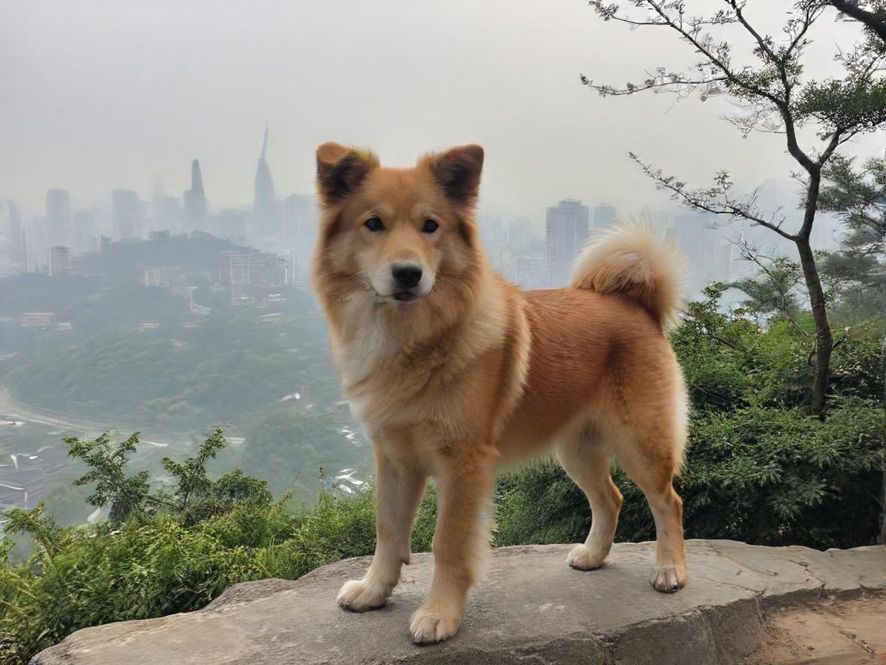 深圳犬马社区的街景，充满活力的涂鸦和独特的城市角落，吸引着潮人探索
