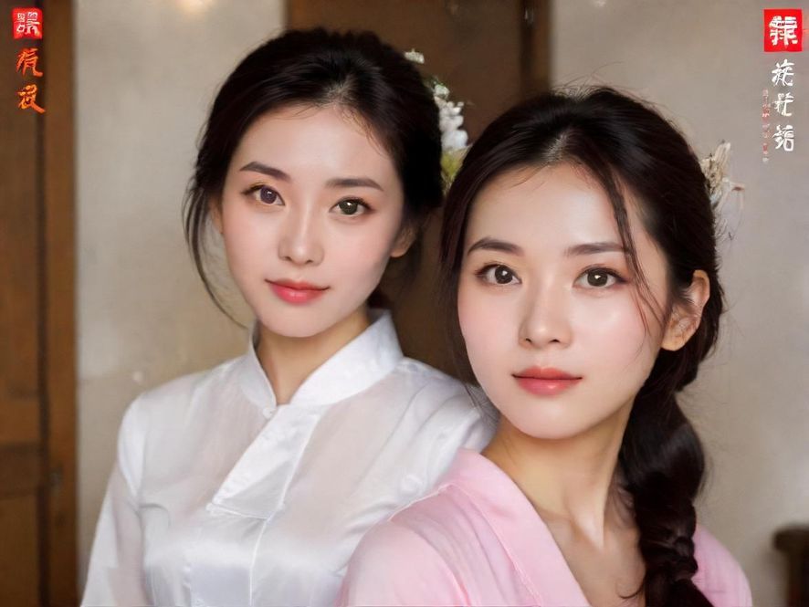 一位女子在广佛深工作室的休闲区，背部视角展现出她在唯美意境中享受放松时刻。